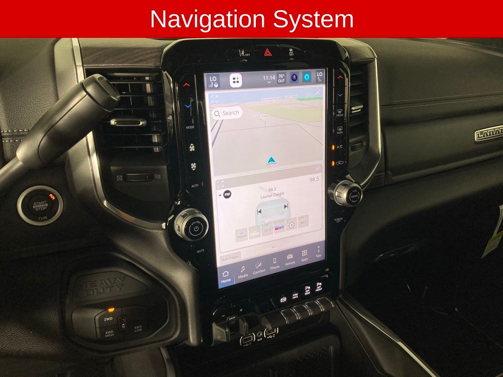 New 2025 Black Ram Laramie image 3