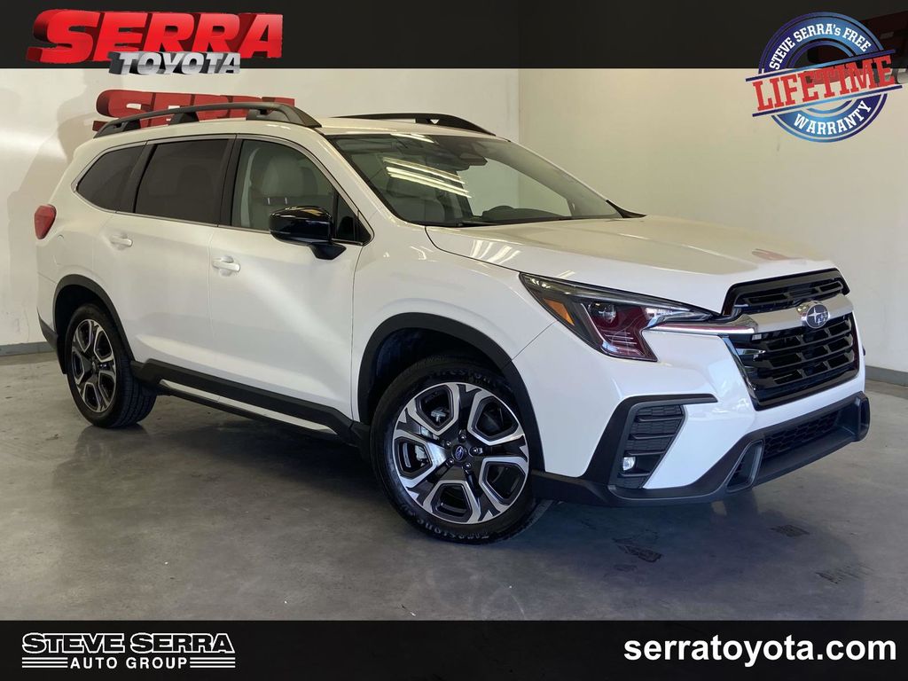 Crystal White Pearl 2024 Subaru Ascent Limited 8-Passenger AWD SUV / Crossover All-Wheel Drive Continuously Variable Transmission