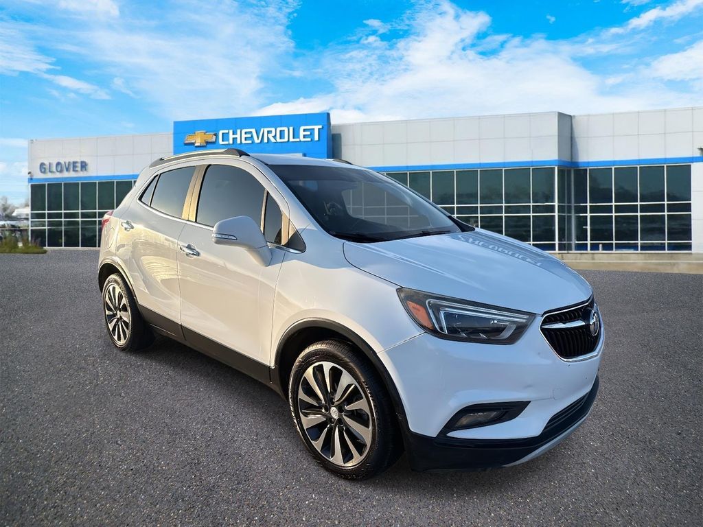 Summit White 2017 Buick Encore Essence FWD SUV / Crossover Front-Wheel Drive 6-Speed Automatic Overdrive