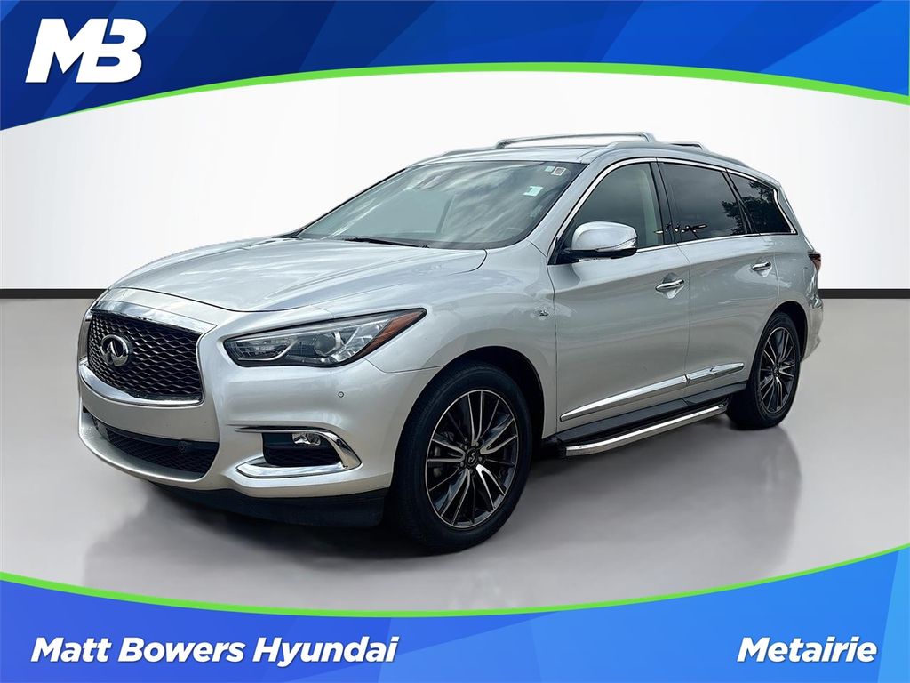 Gray (Liquid Platinum) 2018 INFINITI QX60 FWD SUV / Crossover Front-Wheel Drive Continuously Variable Transmission
