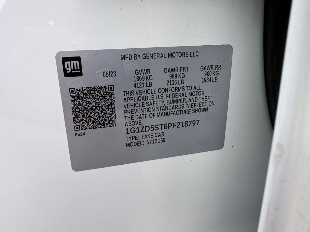 2023 Chevrolet Malibu LT White at Classic Elite Chevrolet Sugar Land