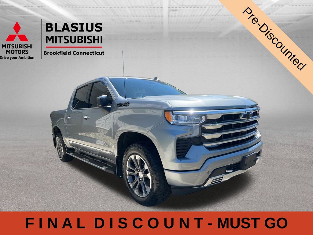 Sterling Gray Metallic 2023 Chevrolet Silverado 1500 Pickup Truck Four-Wheel Drive Automatic