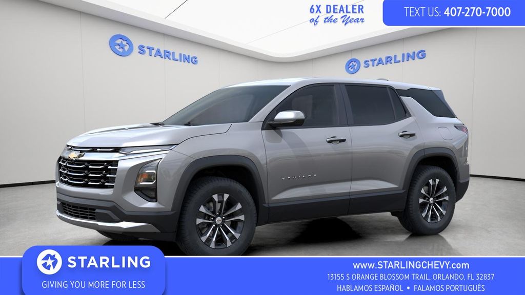 Sterling Gray Metallic 2027 Chevrolet Equinox SUV / Crossover Front-Wheel Drive 8-Speed Automatic