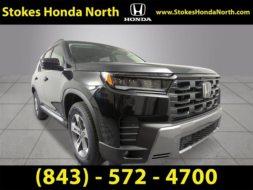 2026 Honda Pilot EX-L Black at Stokes Honda North