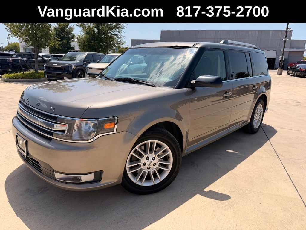 Mineral Gray Metallic 2014 Ford Flex SUV / Crossover All-Wheel Drive 6-Speed Automatic