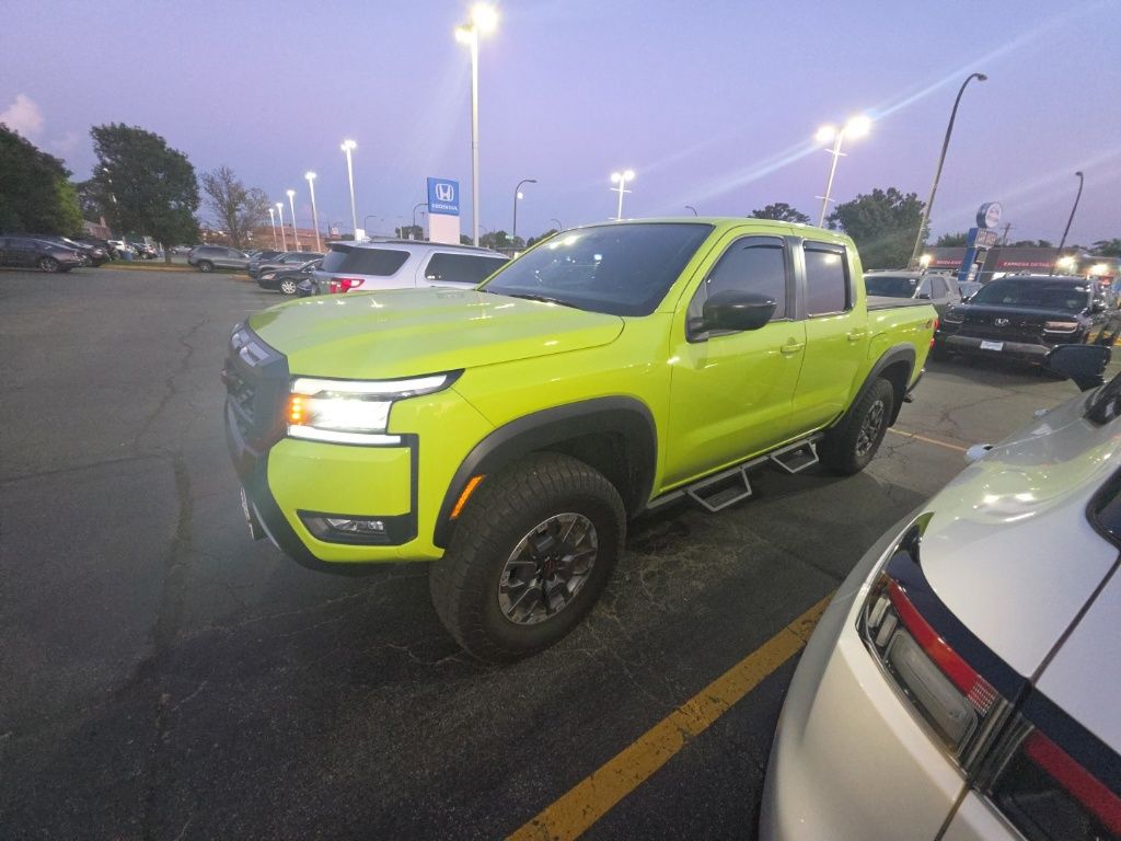 Citrus Strike 2026 Nissan Frontier Pickup Truck Four-Wheel Drive 9-Speed Automatic Overdrive