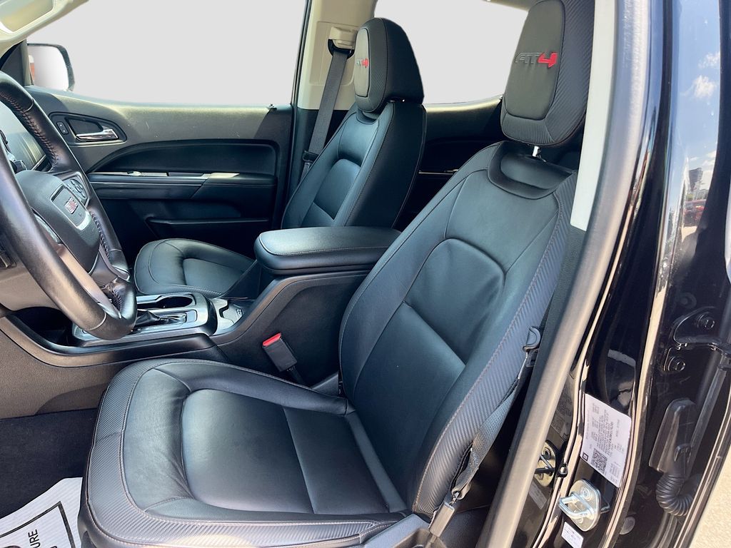 2021 GMC Canyon AT4 w/Leather Black at Wharton Chevrolet GMC