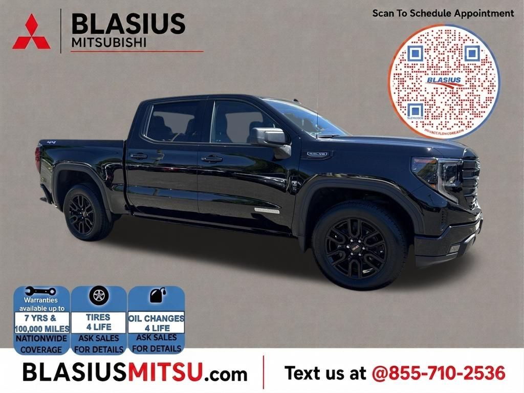 Onyx Black 2024 GMC Sierra 1500 Pickup Truck Four-Wheel Drive Automatic
