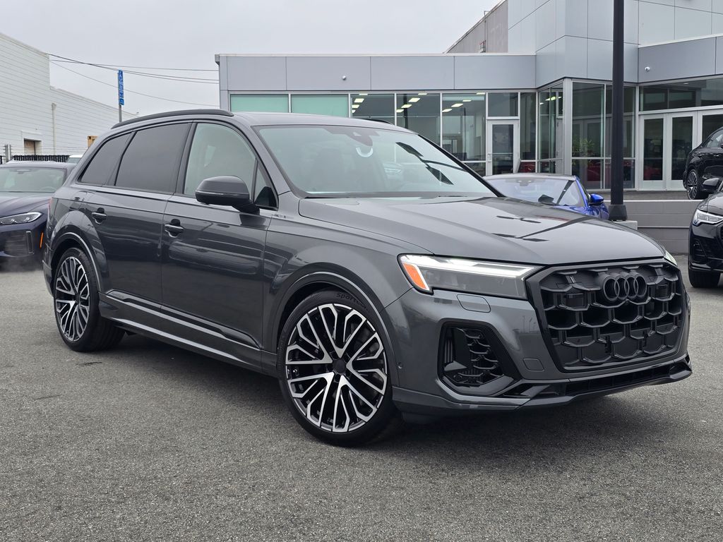 Gray 2026 Audi SQ7 8-Speed Automatic