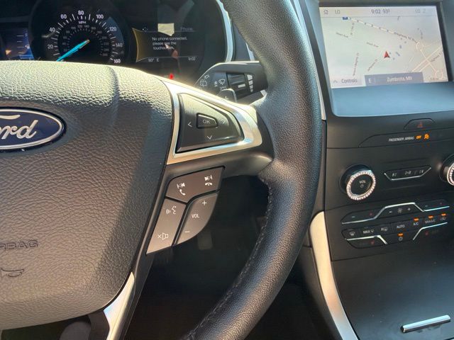 2020 Blue Ford Edge SEL AWD SUV