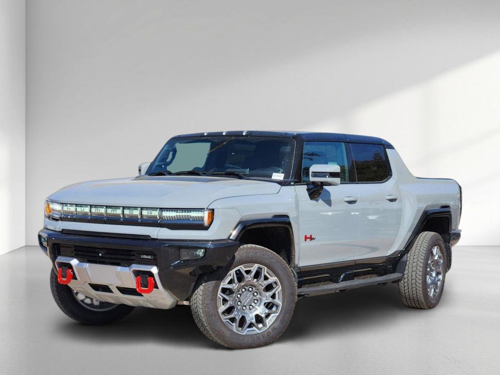 Meteorite Metallic (Grey) 2025 GMC Hummer EV Pickup 3X Crew Cab AWD Pickup Truck All-Wheel Drive 1-Speed Automatic