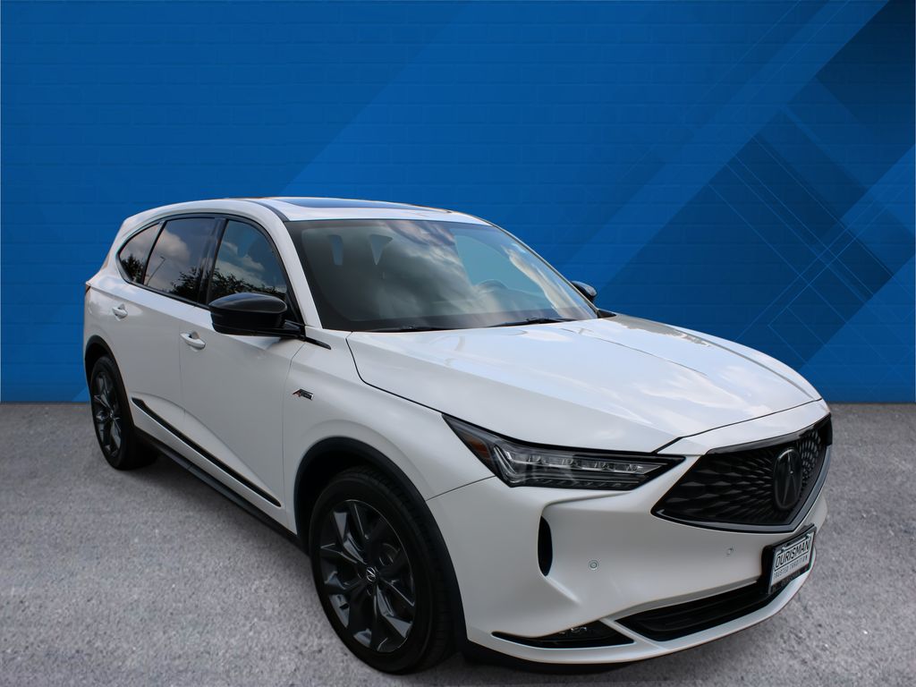 White 2022 Acura MDX SH-AWD with A-SPEC Package SUV / Crossover All-Wheel Drive Automatic