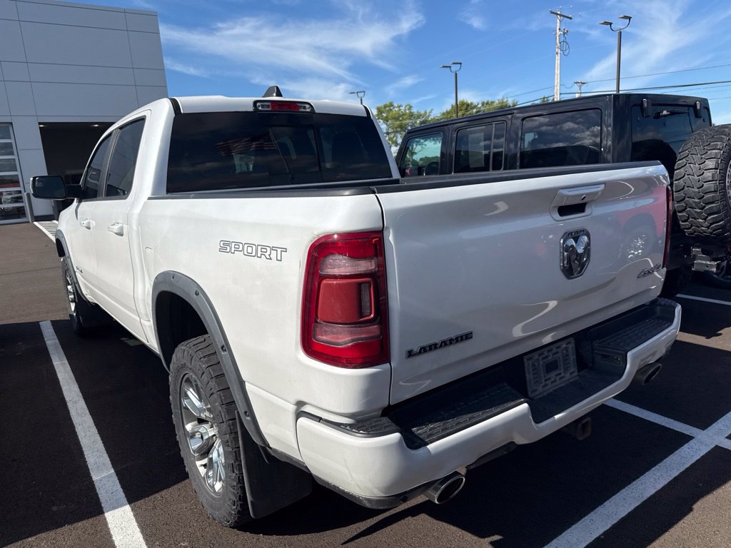 2021 Ivory White Ram 1500 Laramie 4X4 Truck