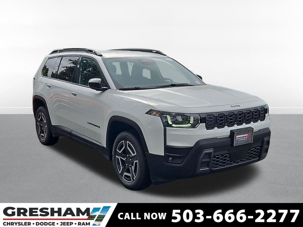 Bright White Clearcoat 2026 Jeep Cherokee SUV / Crossover Four-Wheel Drive Continuously Variable Transmission