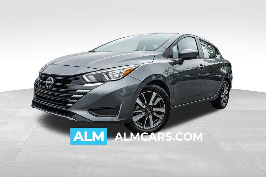 Gray (Gun Metallic) 2024 Nissan Versa Sedan Front-Wheel Drive Continuously Variable Transmission
