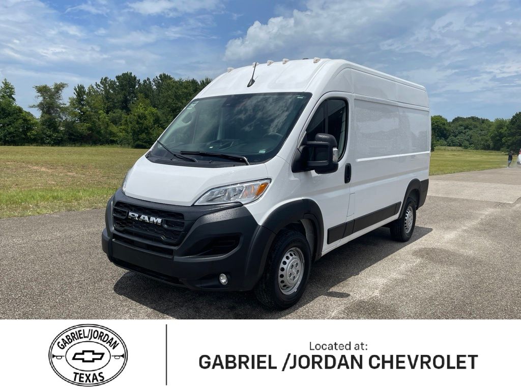 Bright White Clearcoat 2025 RAM ProMaster Van 9-Speed Automatic