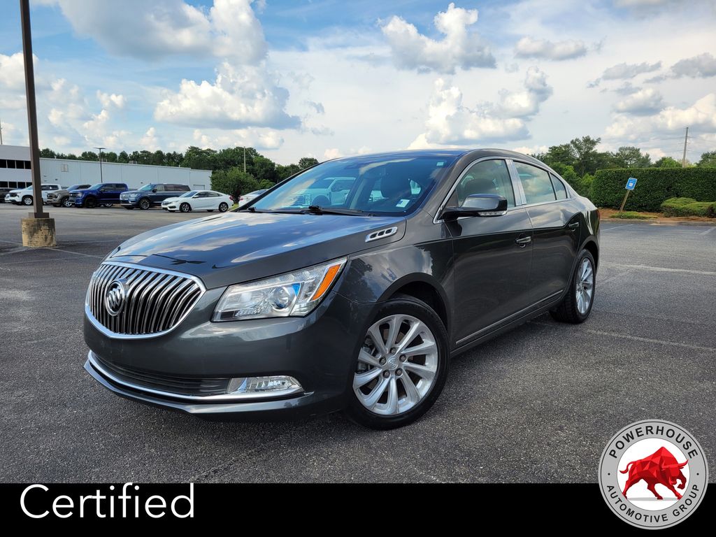 Graphite Gray Metallic 2016 Buick LaCrosse Leather FWD Sedan Front-Wheel Drive 6-Speed Automatic Overdrive