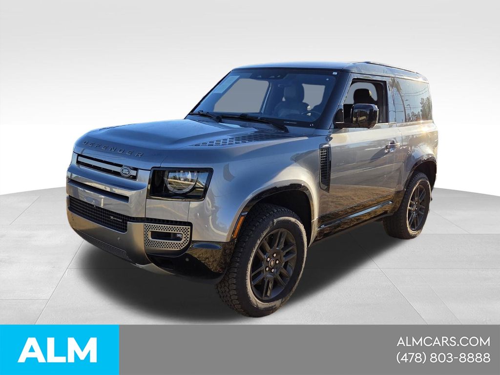 Silver 2022 Land Rover Defender 90 X-Dynamic S AWD SUV / Crossover All-Wheel Drive 8-Speed Automatic