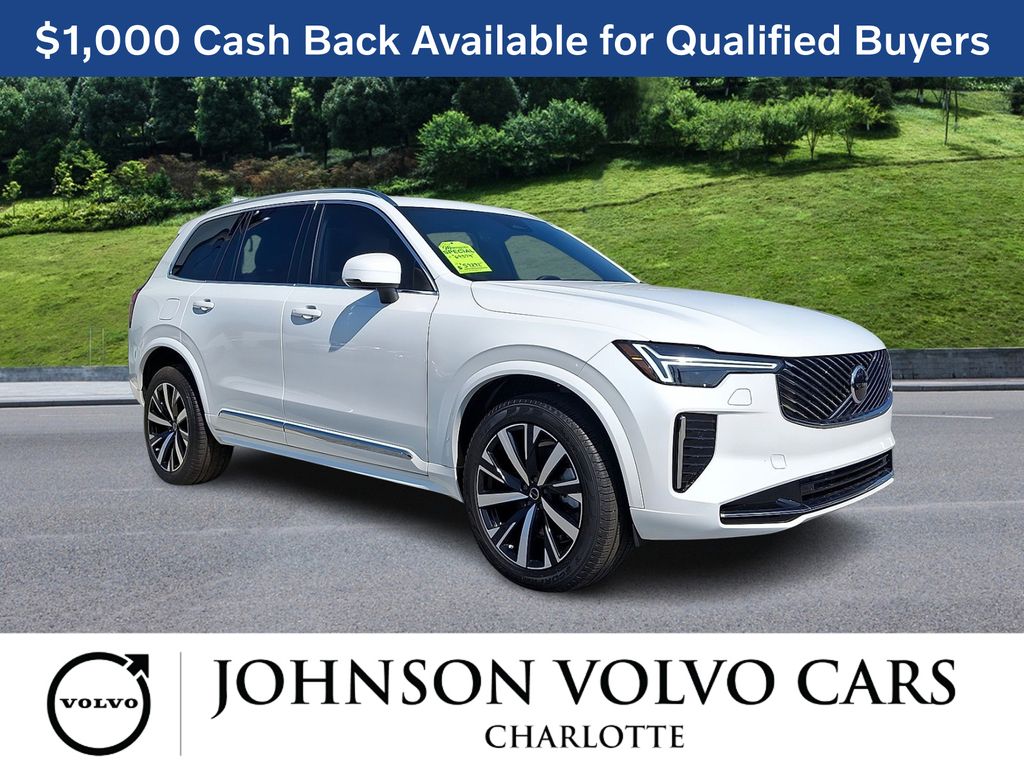 Crystal White Pearl 2026 Volvo XC90 B6 Core AWD SUV / Crossover All-Wheel Drive Automatic