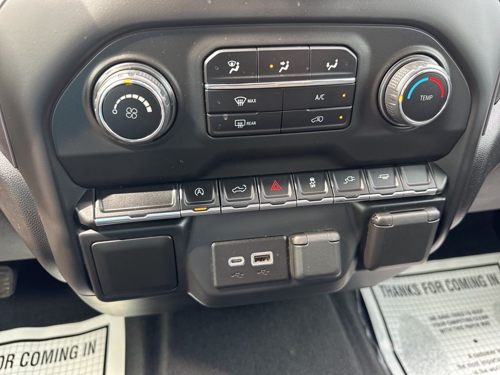 2021 Black Chevrolet Silverado 1500 Custom RWD Truck