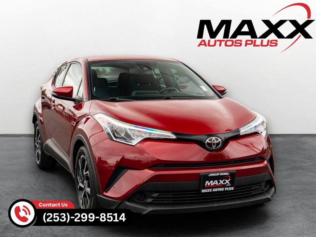 Red (Burgundy) 2018 Toyota C-HR SUV / Crossover Front-Wheel Drive Continuously Variable Transmission