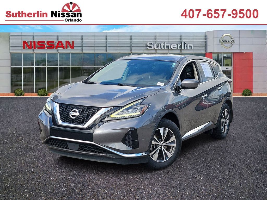 Gray (Gun Metallic) 2021 Nissan Murano SUV / Crossover Front-Wheel Drive Continuously Variable Transmission