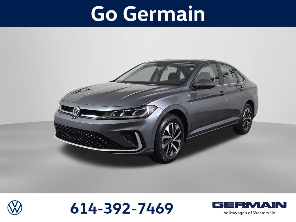 Platinum Gray Metallic 2026 Volkswagen Jetta Sedan Front-Wheel Drive 8-Speed Automatic