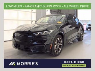 Shadow Black 2023 Ford Mustang Mach-E SUV / Crossover All-Wheel Drive Automatic