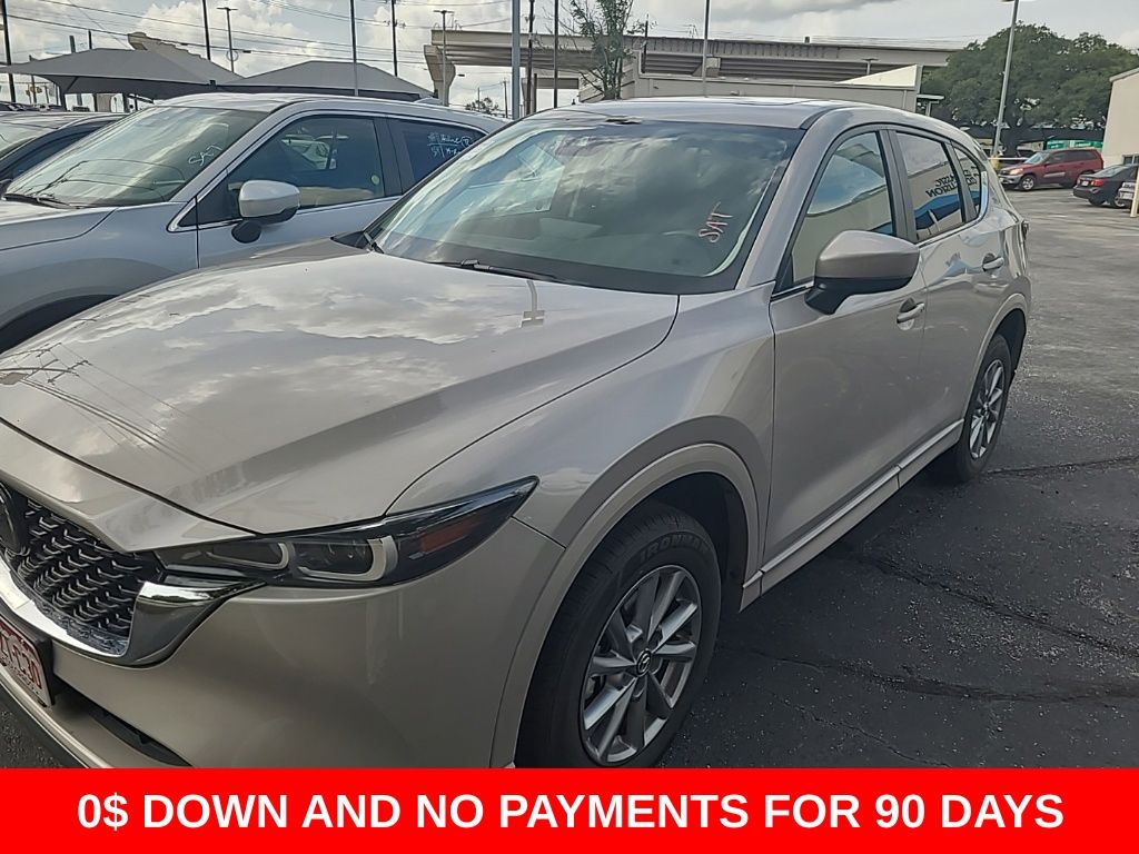 Gray (Platinum Quartz Metallic) 2025 Mazda CX-5 2.5 S Preferred AWD SUV / Crossover All-Wheel Drive 6-Speed Automatic