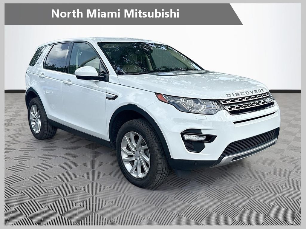 White 2018 Land Rover Discovery Sport SUV / Crossover All-Wheel Drive 9-Speed Automatic