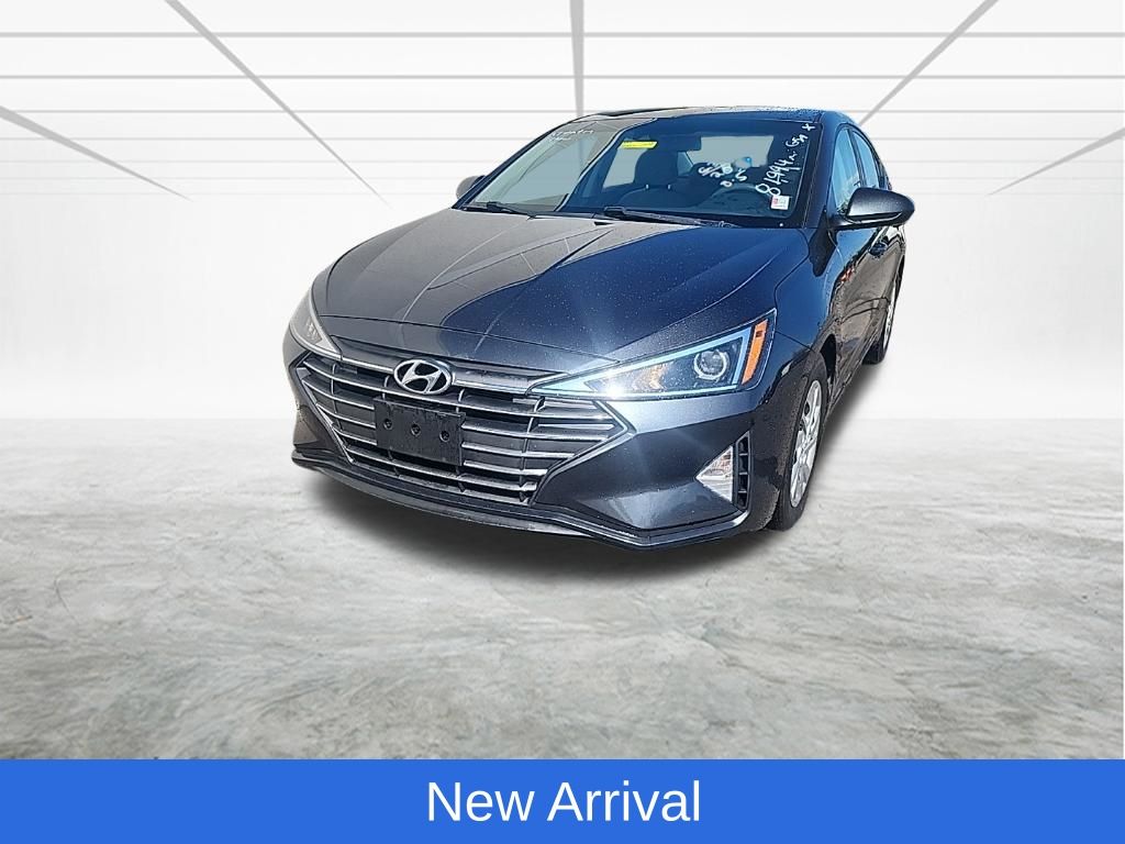 Portofino Gray 2020 Hyundai Elantra Sedan Front-Wheel Drive Continuously Variable Transmission