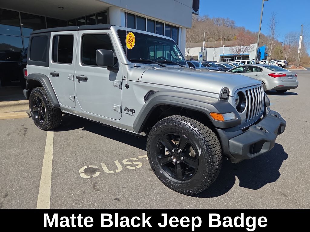used 2022 Jeep Wrangler car, priced at $25,500