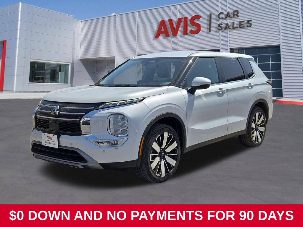 White 2025 Mitsubishi Outlander SUV / Crossover Front-Wheel Drive Continuously Variable Transmission