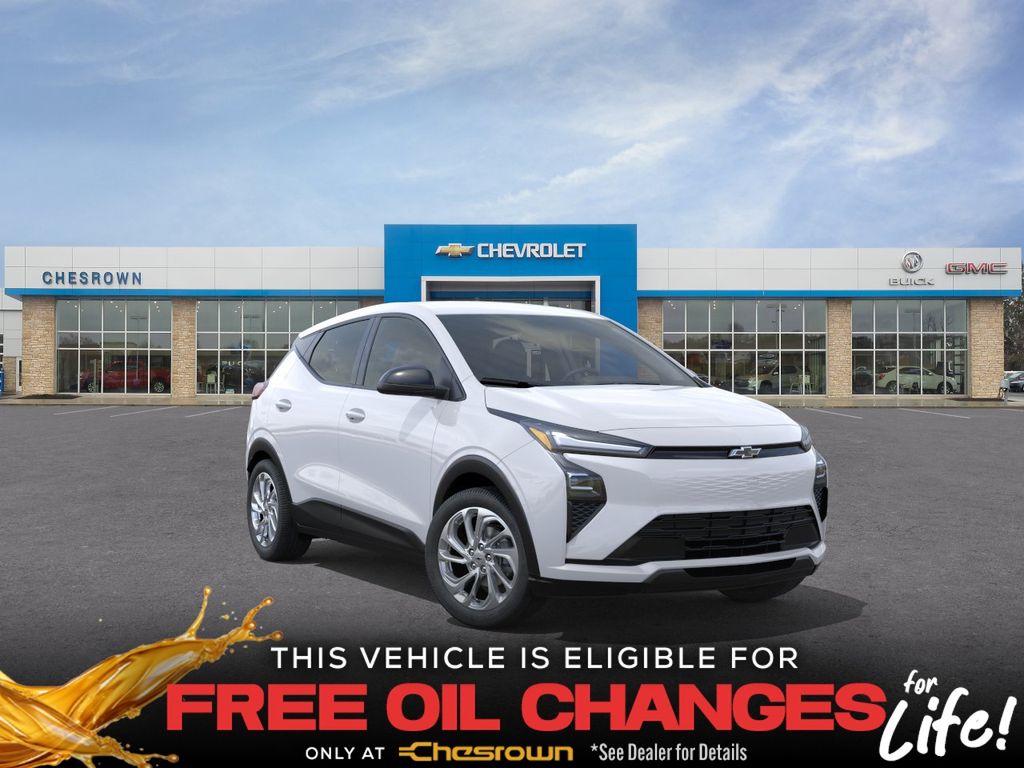 Summit White 2027 Chevrolet Bolt SUV / Crossover Front-Wheel Drive 1-Speed Automatic
