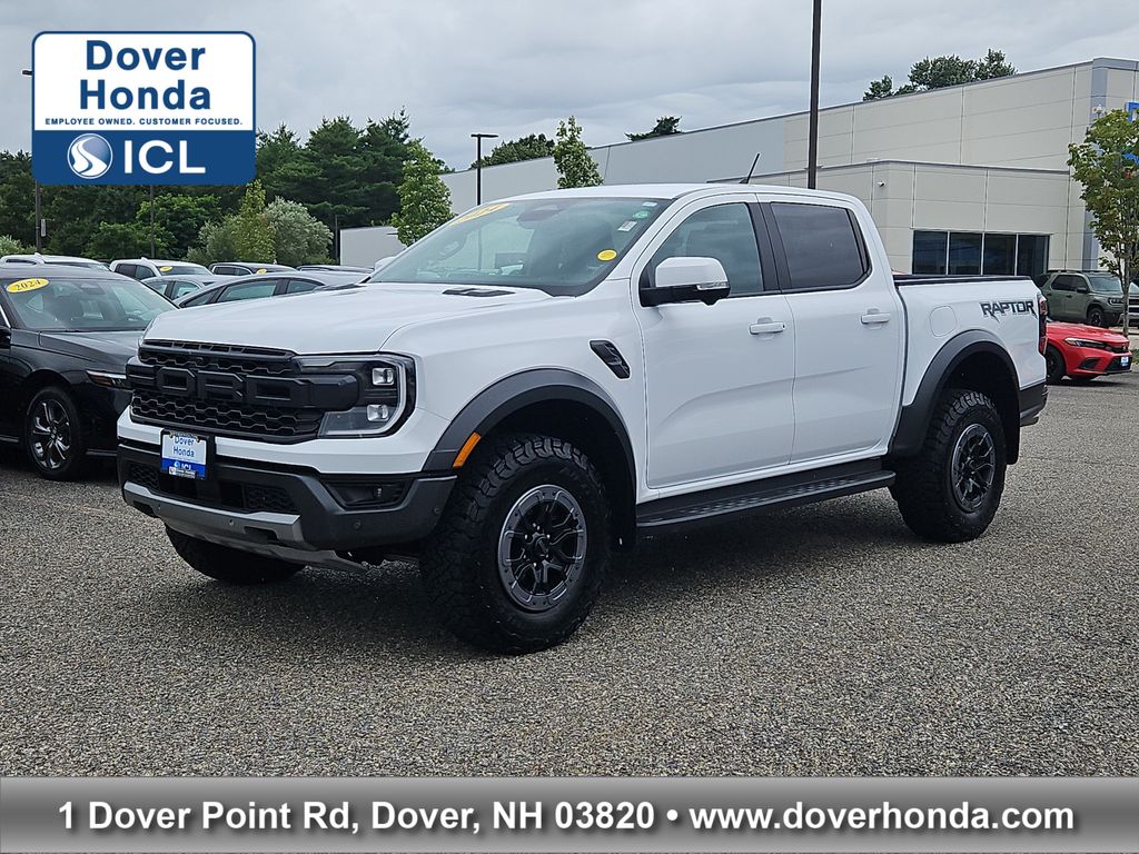 Oxford White 2024 Ford Ranger Pickup Truck Four-Wheel Drive Automatic