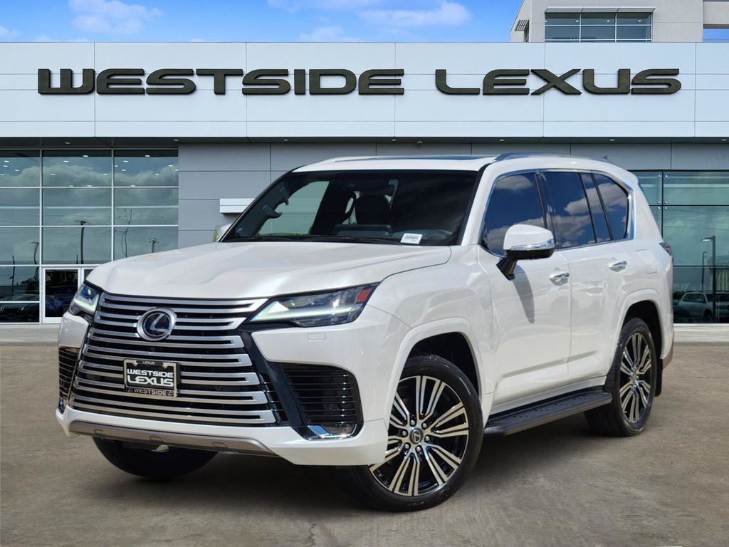 2023 Lexus LX 600 Luxury White at Bayway Cadillac Southwest