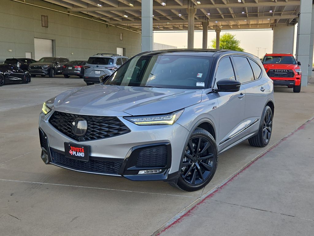 Lunar Silver Metallic 2025 Acura MDX SH-AWD with A-SPEC Package SUV / Crossover All-Wheel Drive Automatic