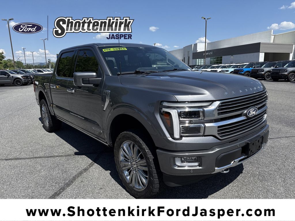 Carbonized Gray Metallic 2024 Ford F-150 Pickup Truck Four-Wheel Drive Automatic
