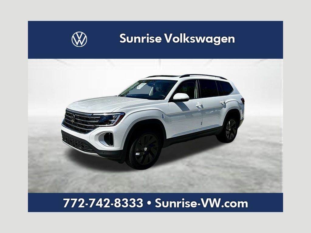 White 2026 Volkswagen Atlas SUV / Crossover Front-Wheel Drive 8-Speed Automatic