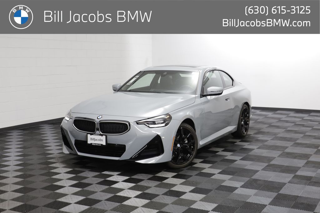 Gray (Brooklyn Grey Metallic) 2026 BMW 2 Series Coupe All-Wheel Drive 8-Speed Automatic