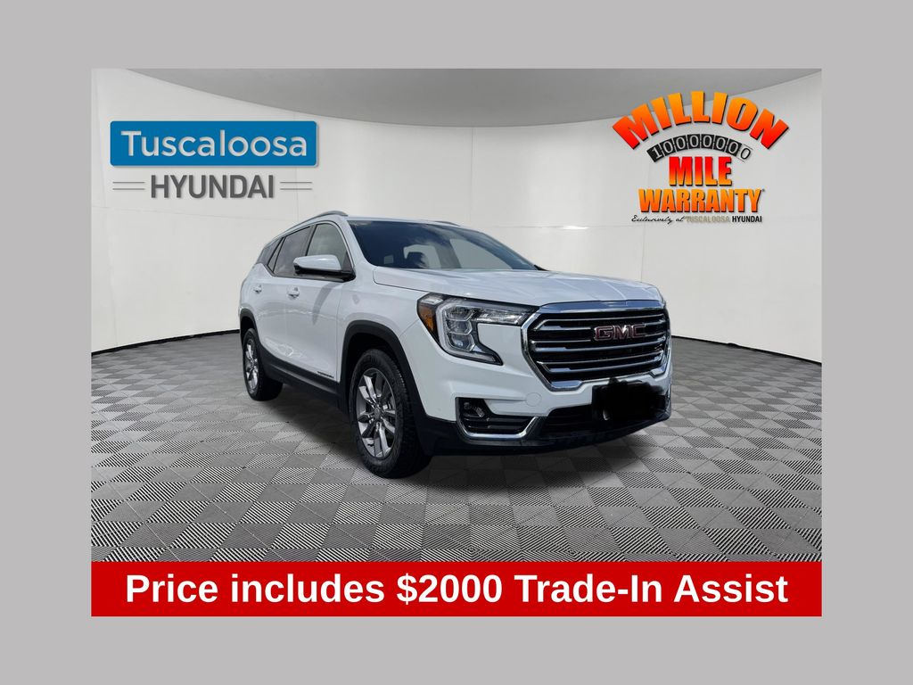 Summit White 2024 GMC Terrain SLT AWD SUV / Crossover All-Wheel Drive 9-Speed Automatic