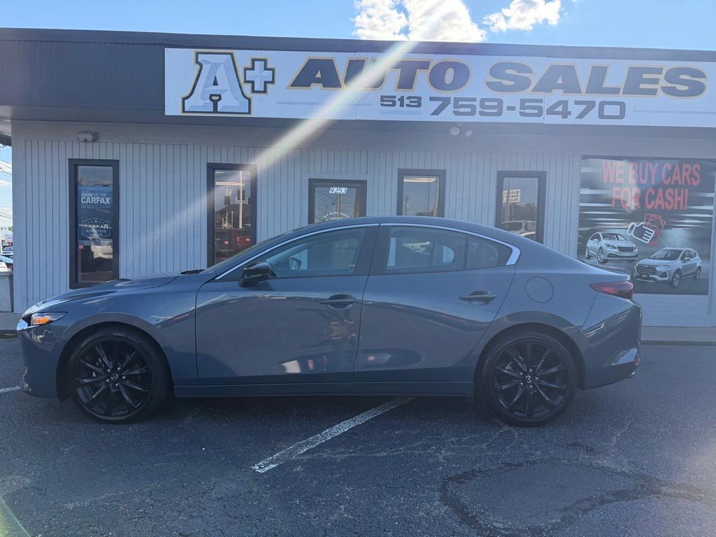 Gray Metallic 2024 Mazda MAZDA3 Sedan All-Wheel Drive 6-Speed Automatic