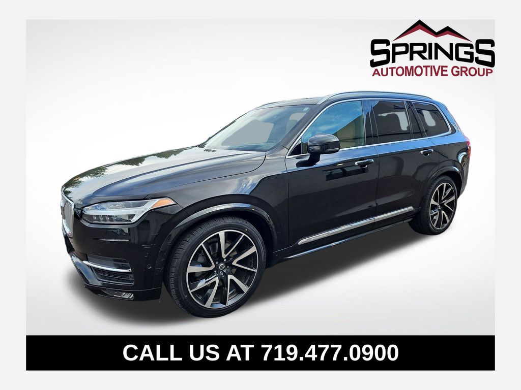 Onyx Black Metallic 2019 Volvo XC90 T6 Inscription AWD SUV / Crossover All-Wheel Drive Automatic
