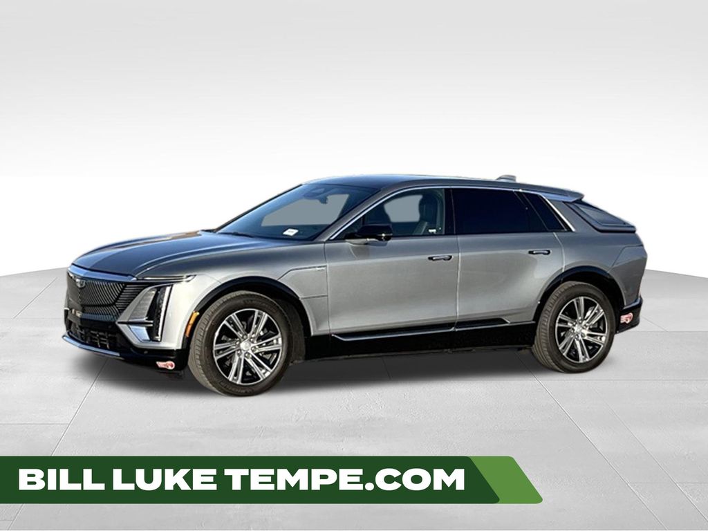 Argent Silver Metallic 2024 Cadillac LYRIQ SUV / Crossover Rear-Wheel Drive 1-Speed Automatic