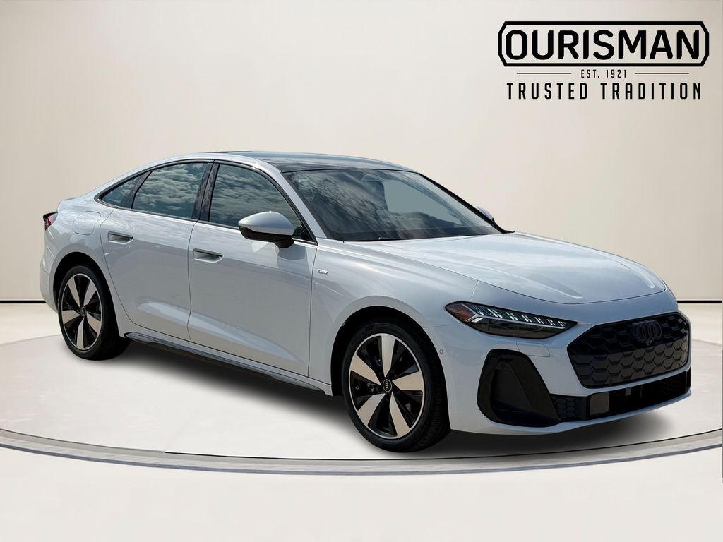 Glacier White Metallic 2026 Audi A5 Sedan All-Wheel Drive 7-Speed Automatic