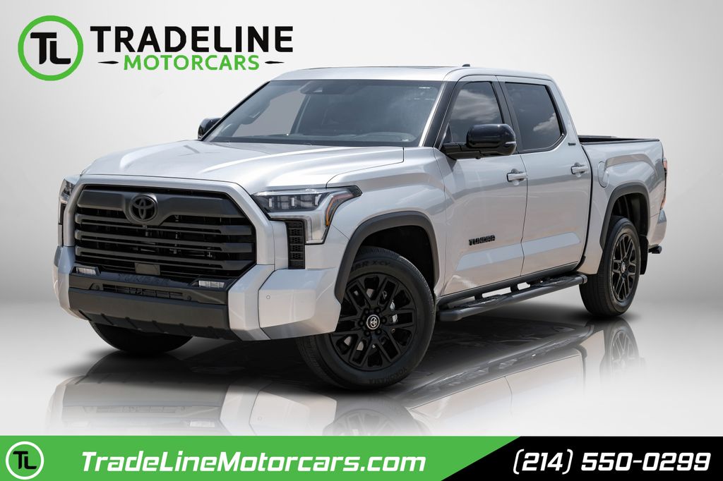 Celestial Silver Metallic 2025 Toyota Tundra Pickup Truck Four-Wheel Drive Automatic