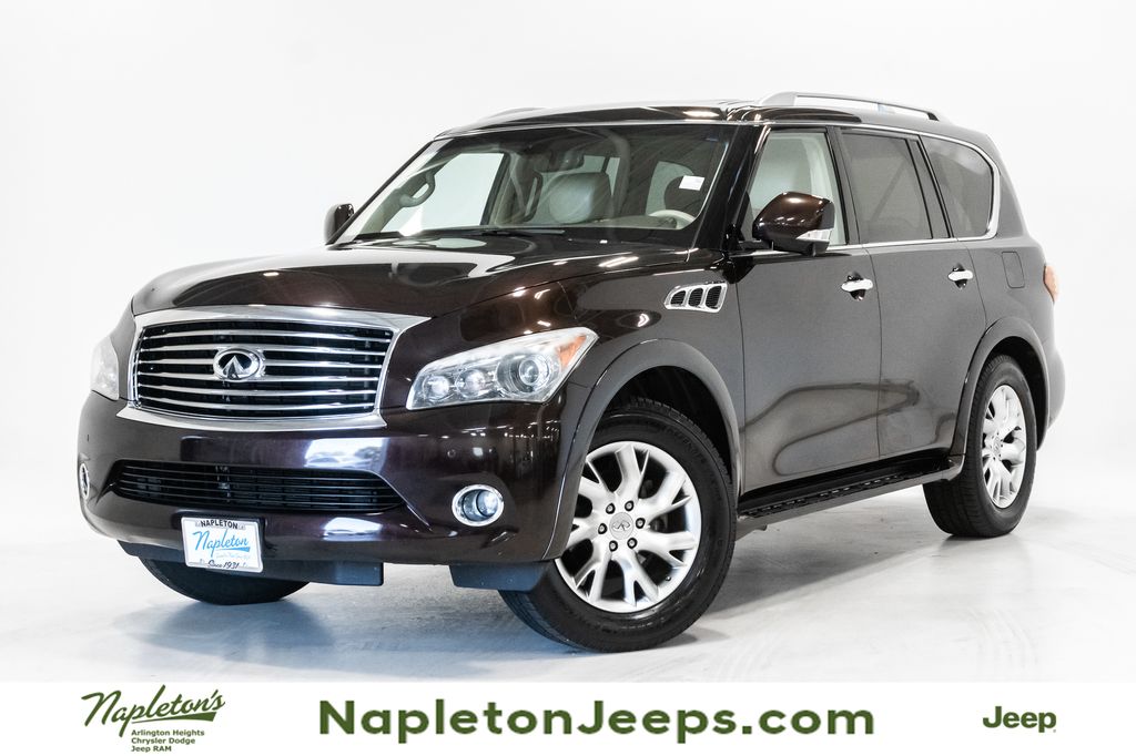 Dark Currant 2011 INFINITI QX56 SUV / Crossover Four-Wheel Drive 7-Speed Automatic