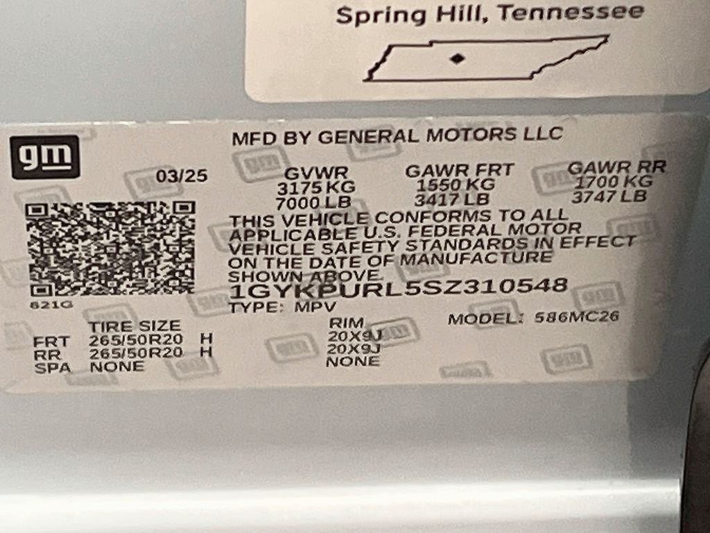 Used 2025 Nimbus Metallic Cadillac Sport image 31