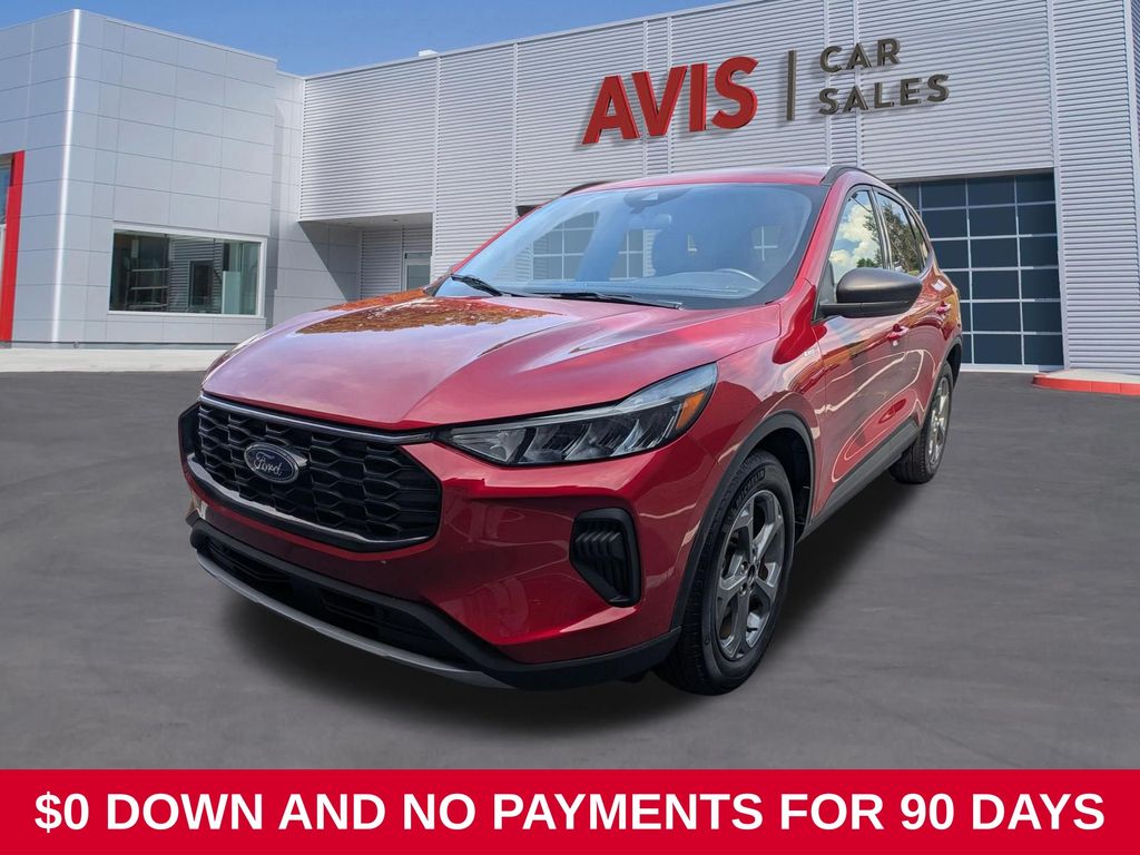 Rapid Red Metallic TC 2025 Ford Escape SUV / Crossover Front-Wheel Drive 8-Speed Automatic