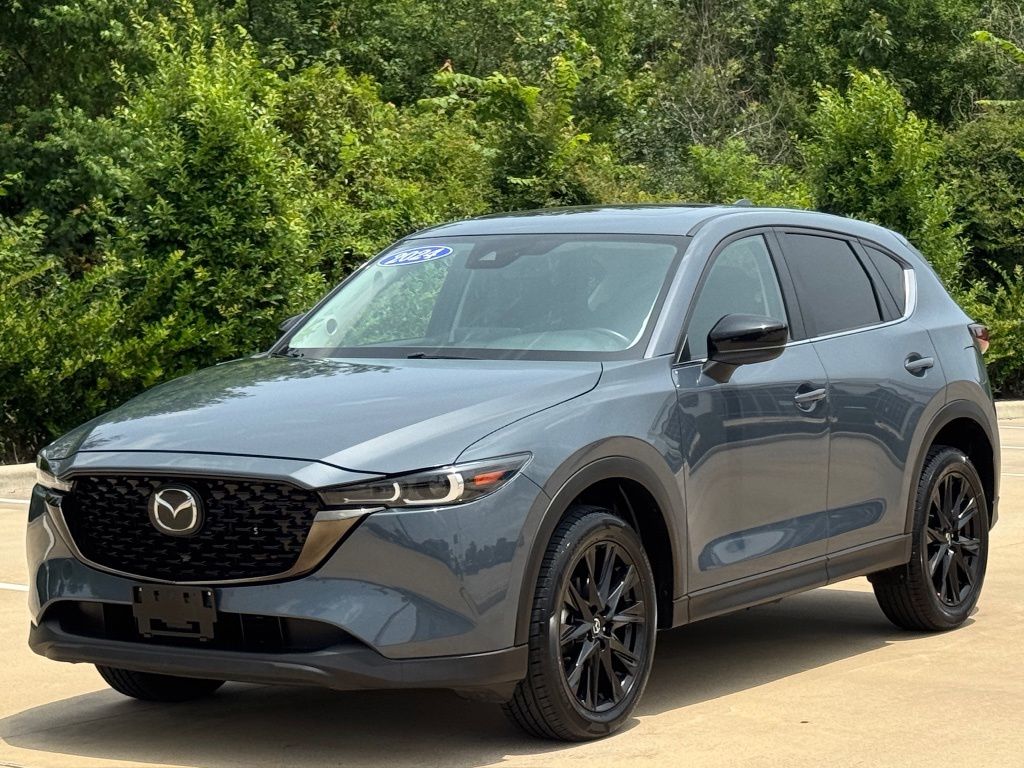 2024 Mazda CX-5 2.5 S Carbon Edition Gray at DeMontrond Mazda